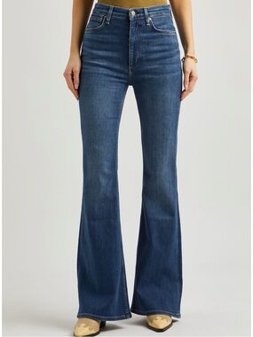 Rag & Bone Casey High Rise Flared Jeans in Corso